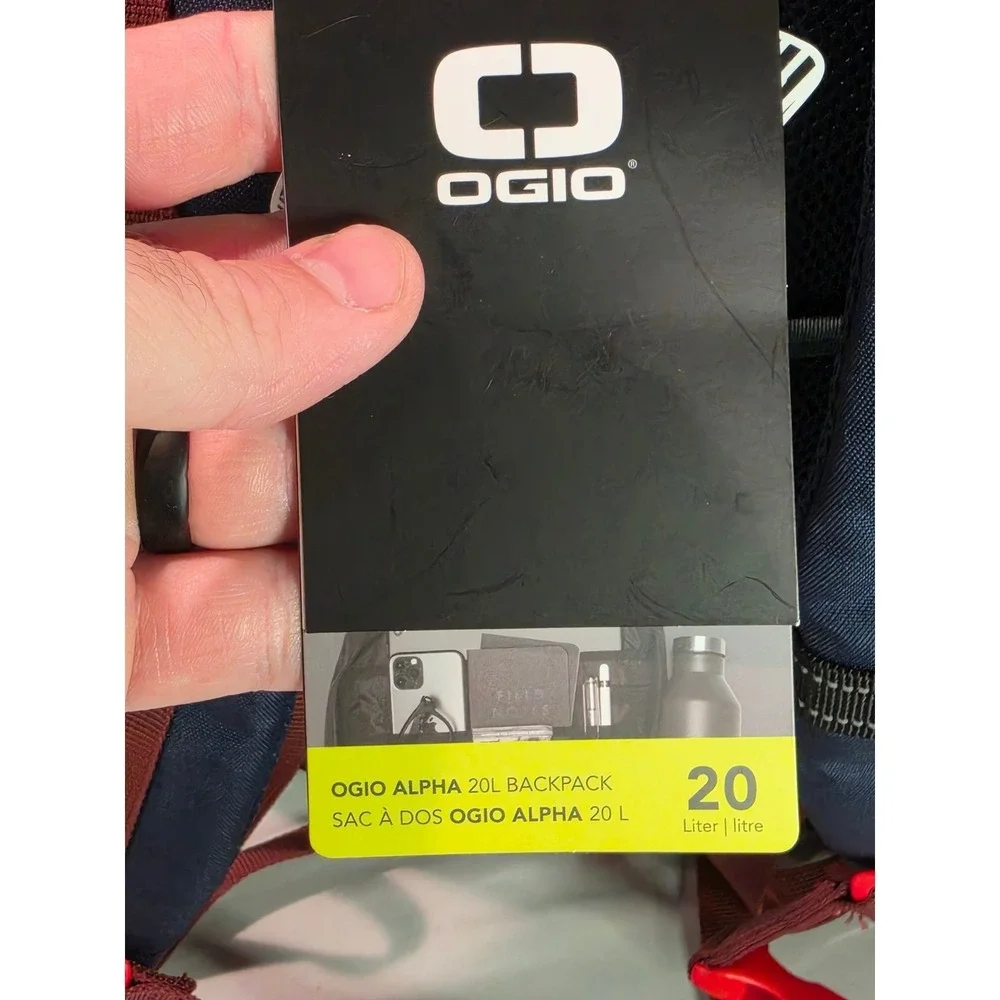 OGIO Alpha Convoy 20L Backpack Varidian Glow Green Burgundy 5921167OG New